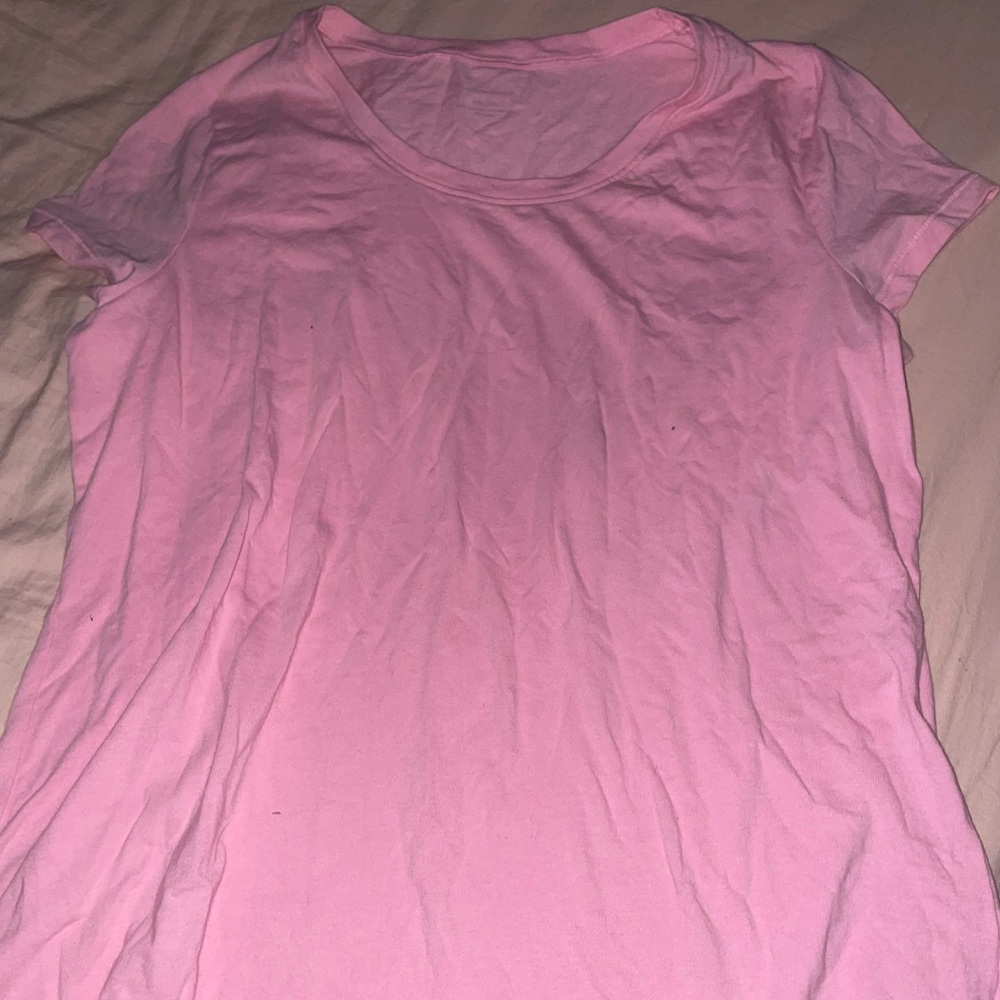 No Boundaries Light Pink Short Sleeve Tee